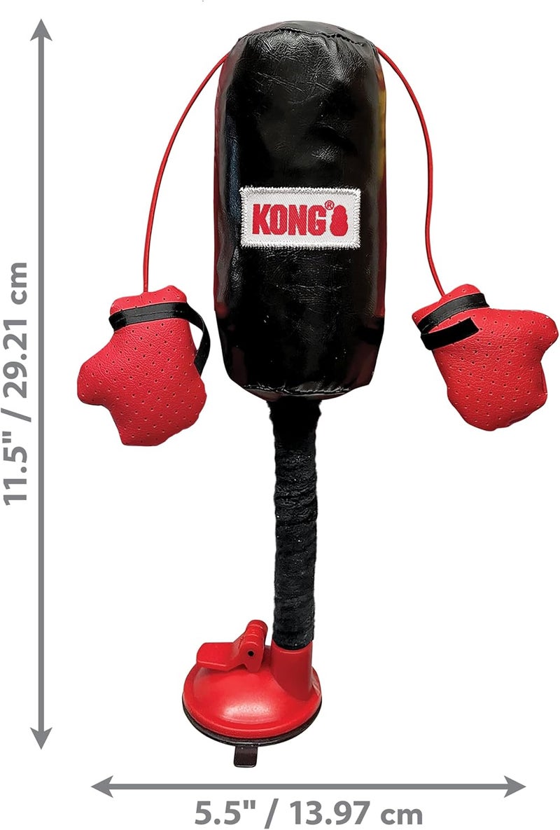 Kong Connects Punching Bag with Boxing Gloves Filled with Catnip - Image 3